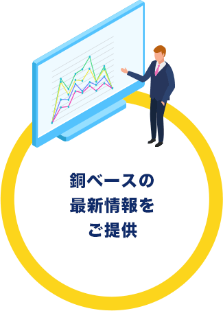 銅ベースの最新情報をご提供