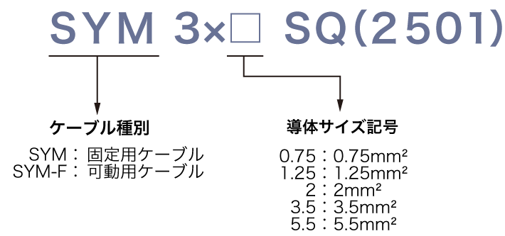 SYMの形式